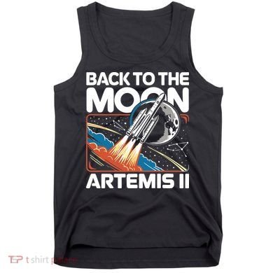 Back To The Moon Artemis 2 Tank Top