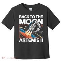 Back To The Moon Artemis 2 Toddler T-Shirt thumb 0