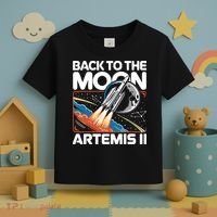 Back To The Moon Artemis 2 Toddler T-Shirt thumb 3