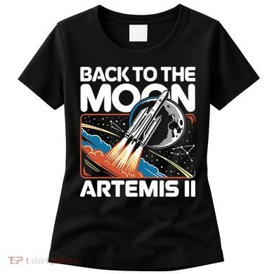 Back To The Moon Artemis 2 Women's T-Shirt
