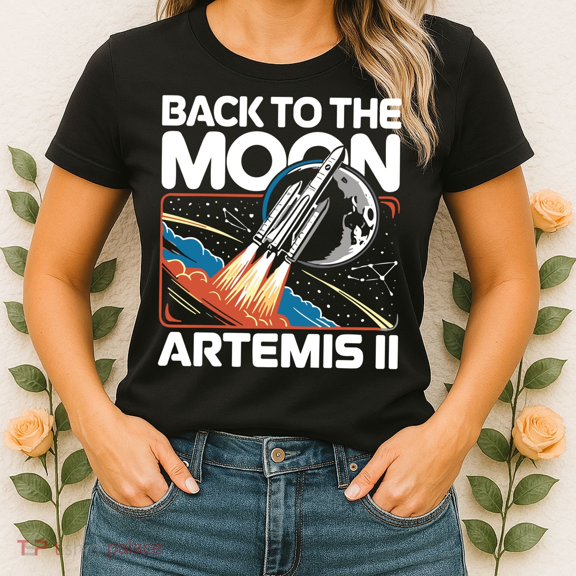 Back To The Moon Artemis 2 Women's T-Shirt