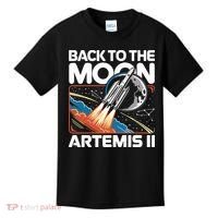 Back To The Moon Artemis 2 Kids T-Shirt thumb 0