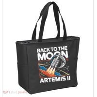 Back To The Moon Artemis 2 Tote Bag thumb 2