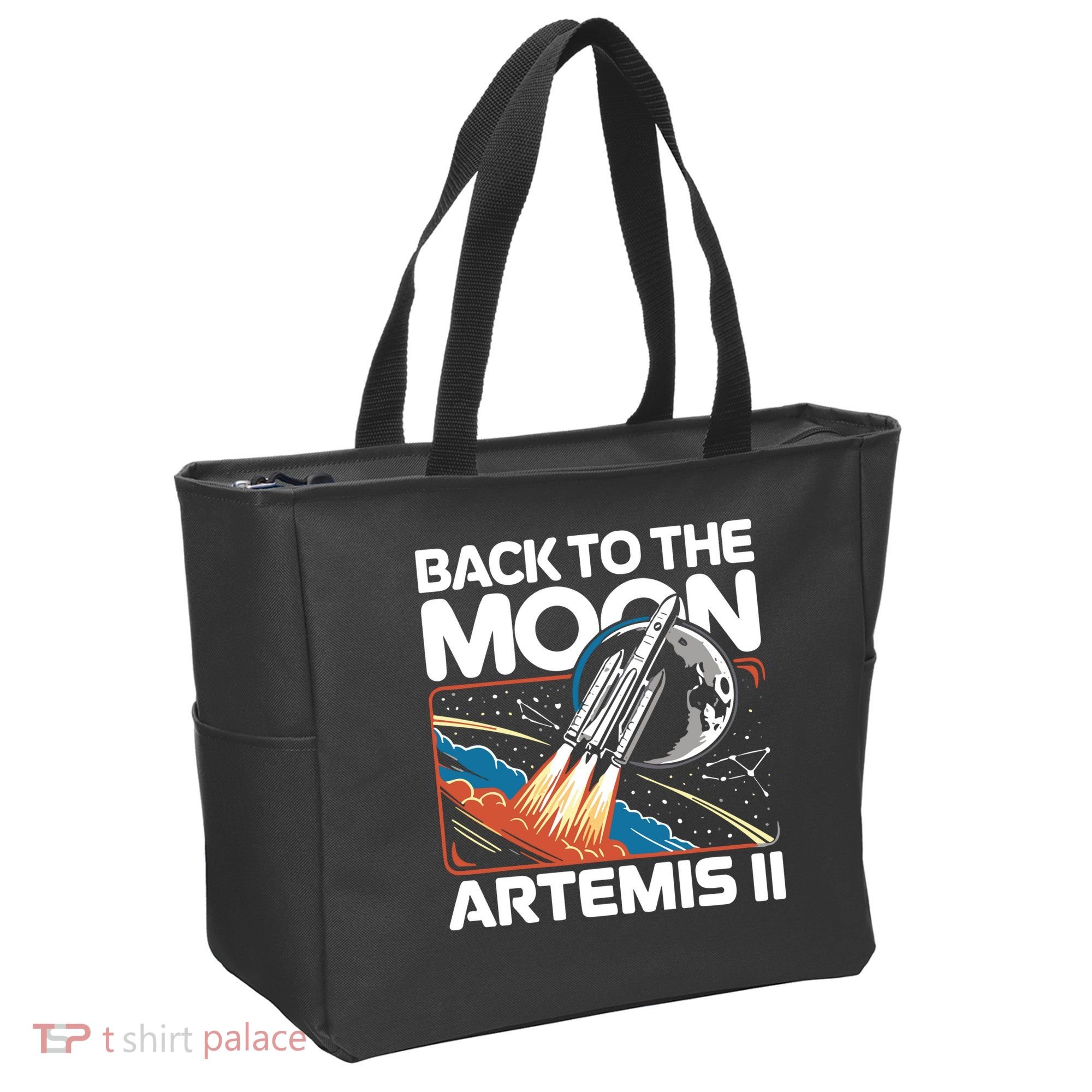 Back To The Moon Artemis 2 Tote Bag