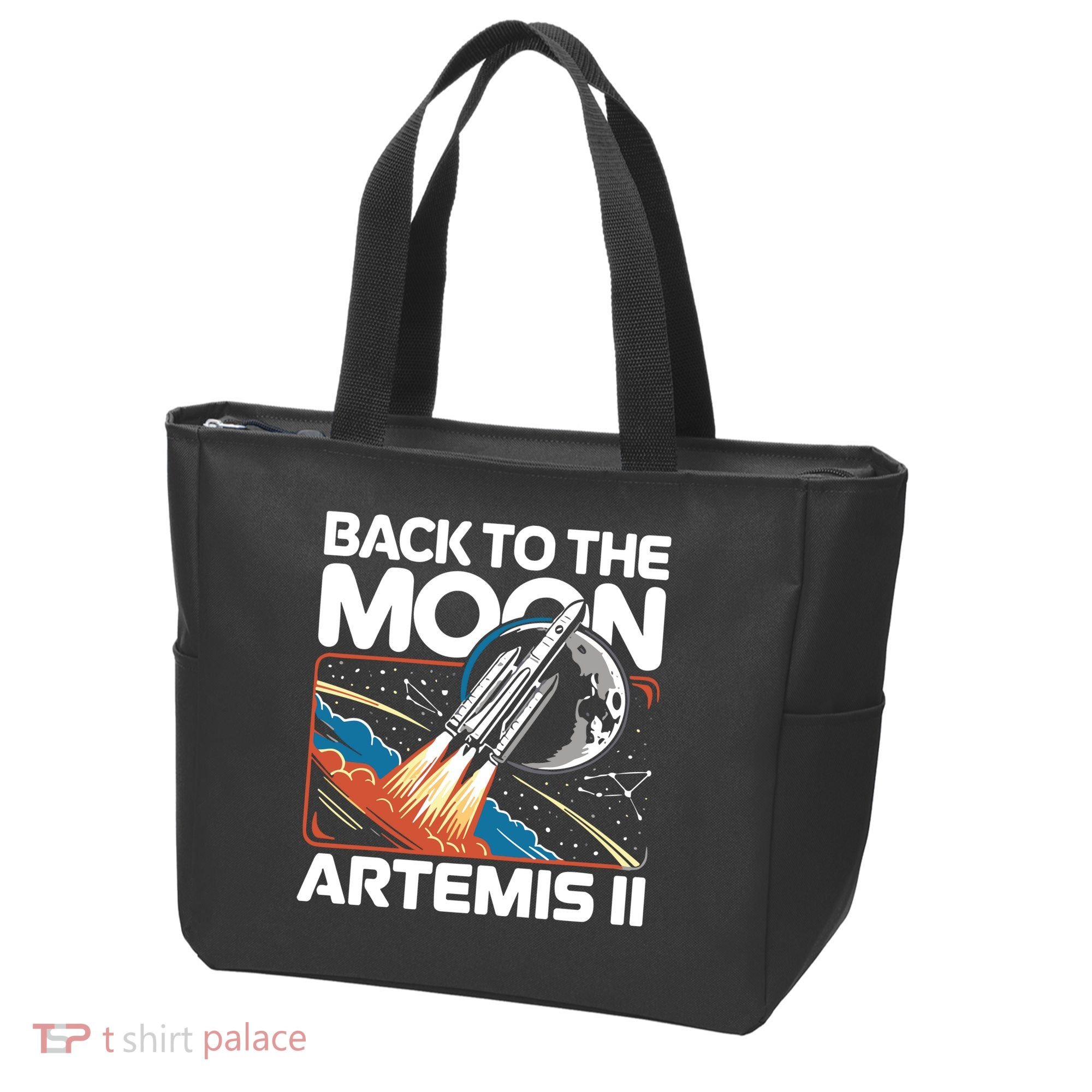 Back To The Moon Artemis 2 Tote Bag