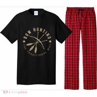 Bowhunting The Traditional Way Bow Arrows Archery Gift Pajama Set thumb 0