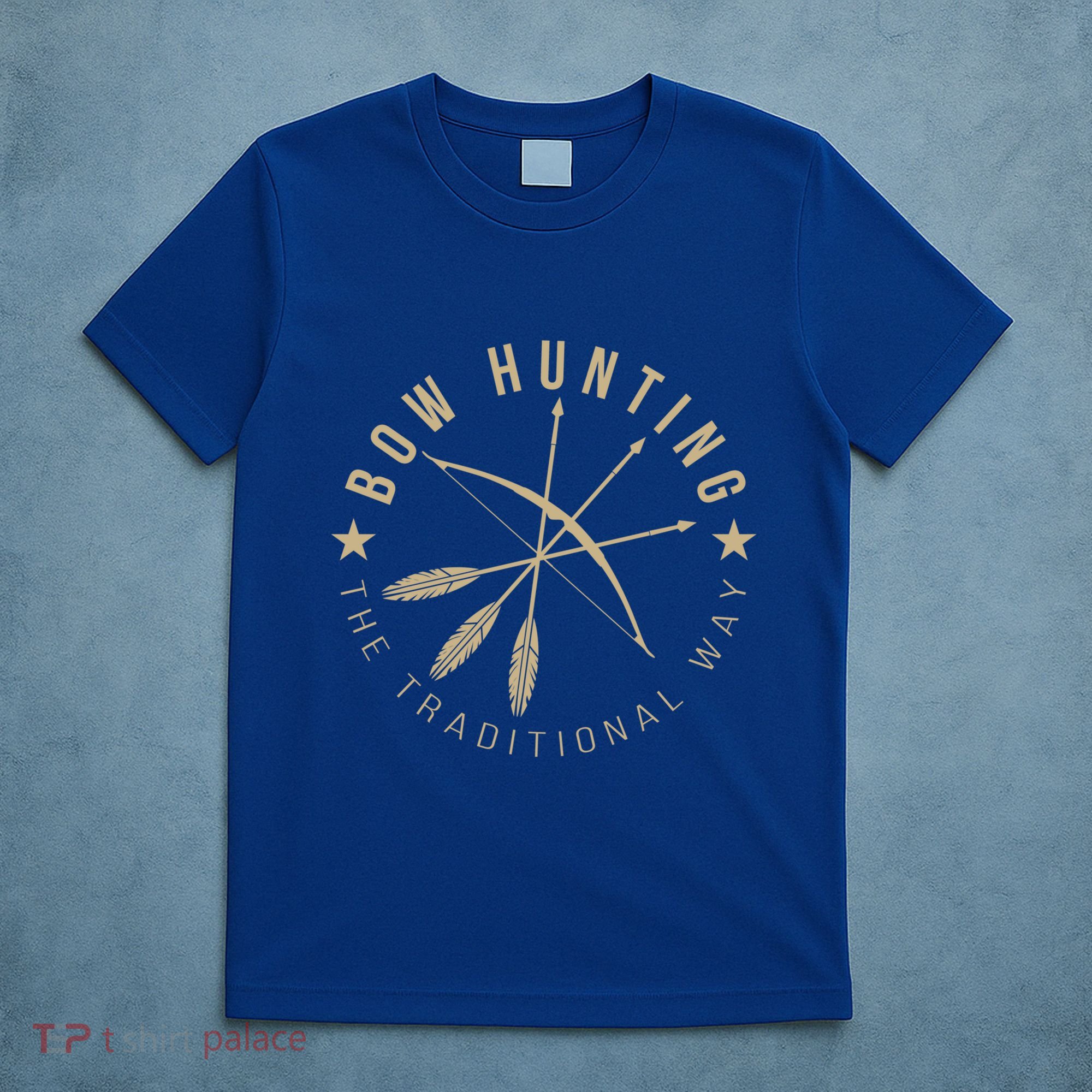 Bowhunting The Traditional Way Bow Arrows Archery Gift T-Shirt