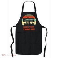 Back That Thing Up Funny Camper Rv Meme Camping Van Boondock Funny Gift Apron thumb 0