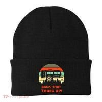 Back That Thing Up Funny Camper Rv Meme Camping Van Boondock Funny Gift Beanie thumb 0