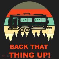 Back That Thing Up Funny Camper Rv Meme Camping Van Boondock Funny Gift Beanie thumb 2