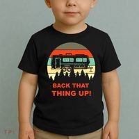 Back That Thing Up Funny Camper Rv Meme Camping Van Boondock Funny Gift Toddler T-Shirt thumb 2