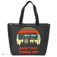 Back That Thing Up Funny Camper Rv Meme Camping Van Boondock Funny Gift Tote Bag thumb 0