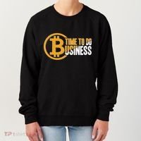 Bitcoin Time To Do Business Women's Sweatshirt thumb 0
