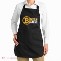 Bitcoin Time To Do Business Apron thumb 2