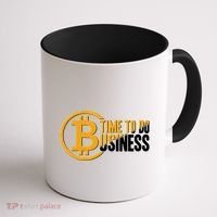 Bitcoin Time To Do Business Coffee Mug thumb 1