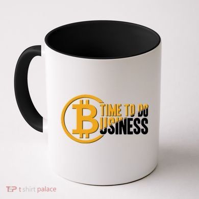 Bitcoin Time To Do Business Coffee Mug