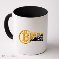 Bitcoin Time To Do Business Coffee Mug thumb 0