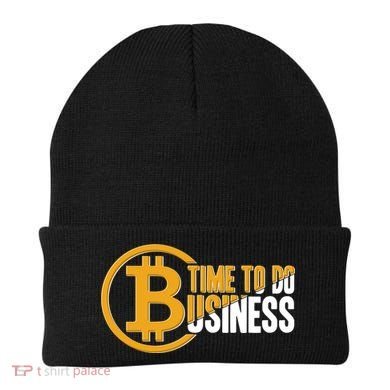 Bitcoin Time To Do Business Beanie