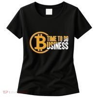 Bitcoin Time To Do Business Women's T-Shirt thumb 0