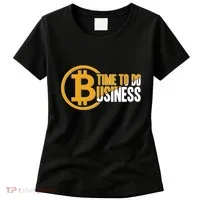 Bitcoin Time To Do Business Women's T-Shirt thumb 0