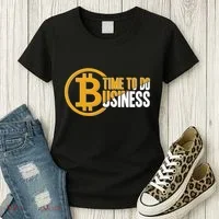 Bitcoin Time To Do Business Women's T-Shirt thumb 3