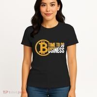 Bitcoin Time To Do Business Women's T-Shirt thumb 4