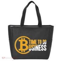 Bitcoin Time To Do Business Tote Bag thumb 0