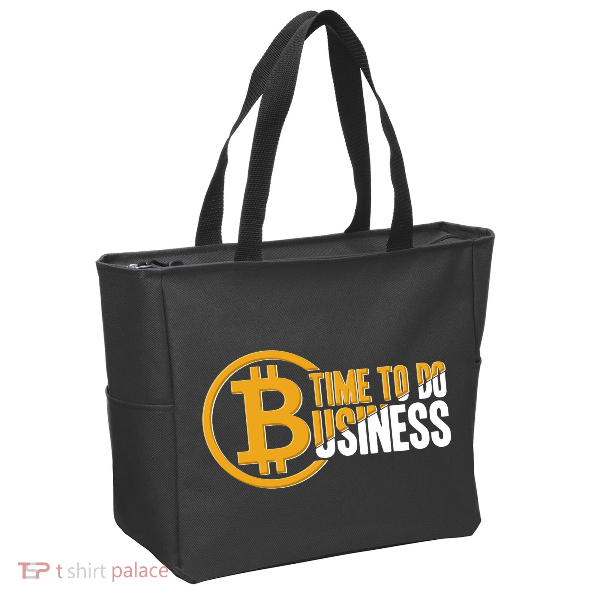 Bitcoin Time To Do Business Tote Bag