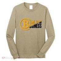 Bitcoin Time To Do Business Long Sleeve Shirt thumb 0