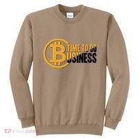 Bitcoin Time To Do Business Sweatshirt thumb 0