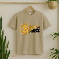 Bitcoin Time To Do Business T-Shirt thumb 2