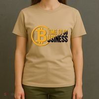 Bitcoin Time To Do Business T-Shirt thumb 4