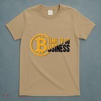 Bitcoin Time To Do Business T-Shirt thumb 5