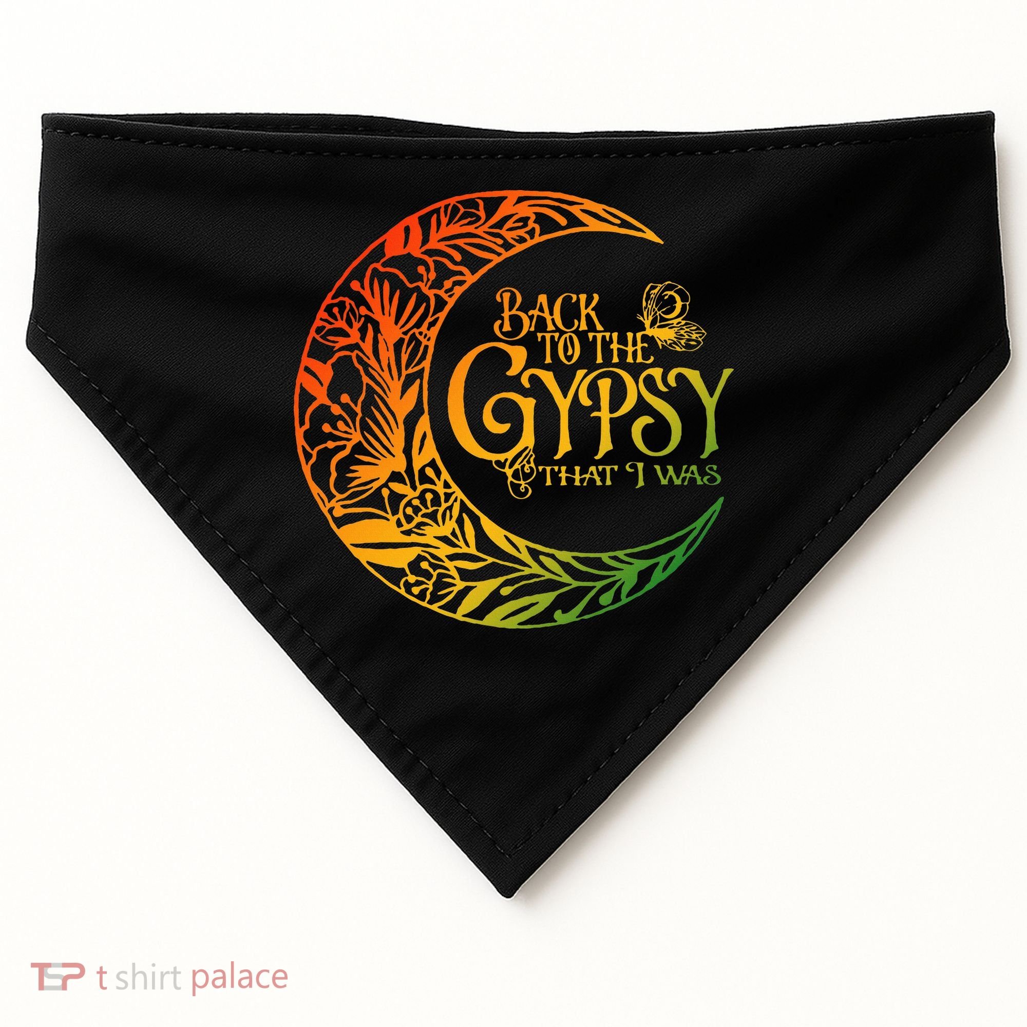 Back To The Gypsy That I Was Apparel USA-Made Doggie Bandana