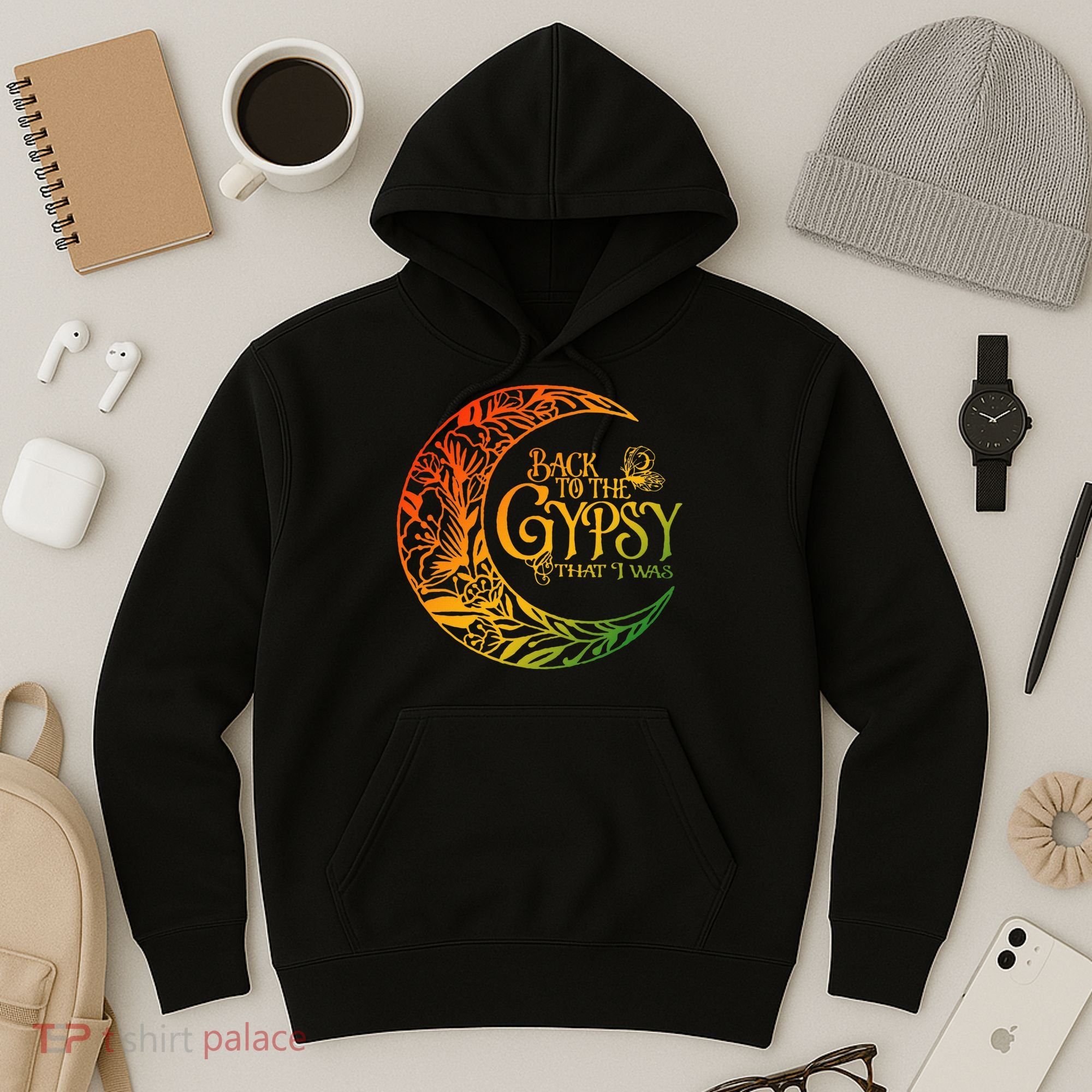 Back To The Gypsy That I Was Apparel Hoodie