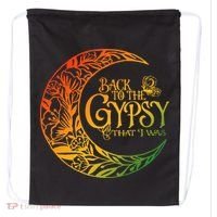 Back To The Gypsy That I Was Apparel Drawstring Bag thumb 0