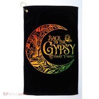 Back To The Gypsy That I Was Apparel Golf Towel thumb 0