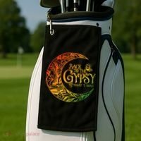 Back To The Gypsy That I Was Apparel Golf Towel thumb 2