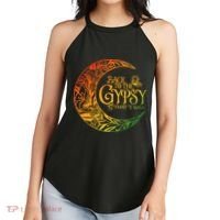 Back To The Gypsy That I Was Apparel Women's Perfect Tri Rocker Tank thumb 2