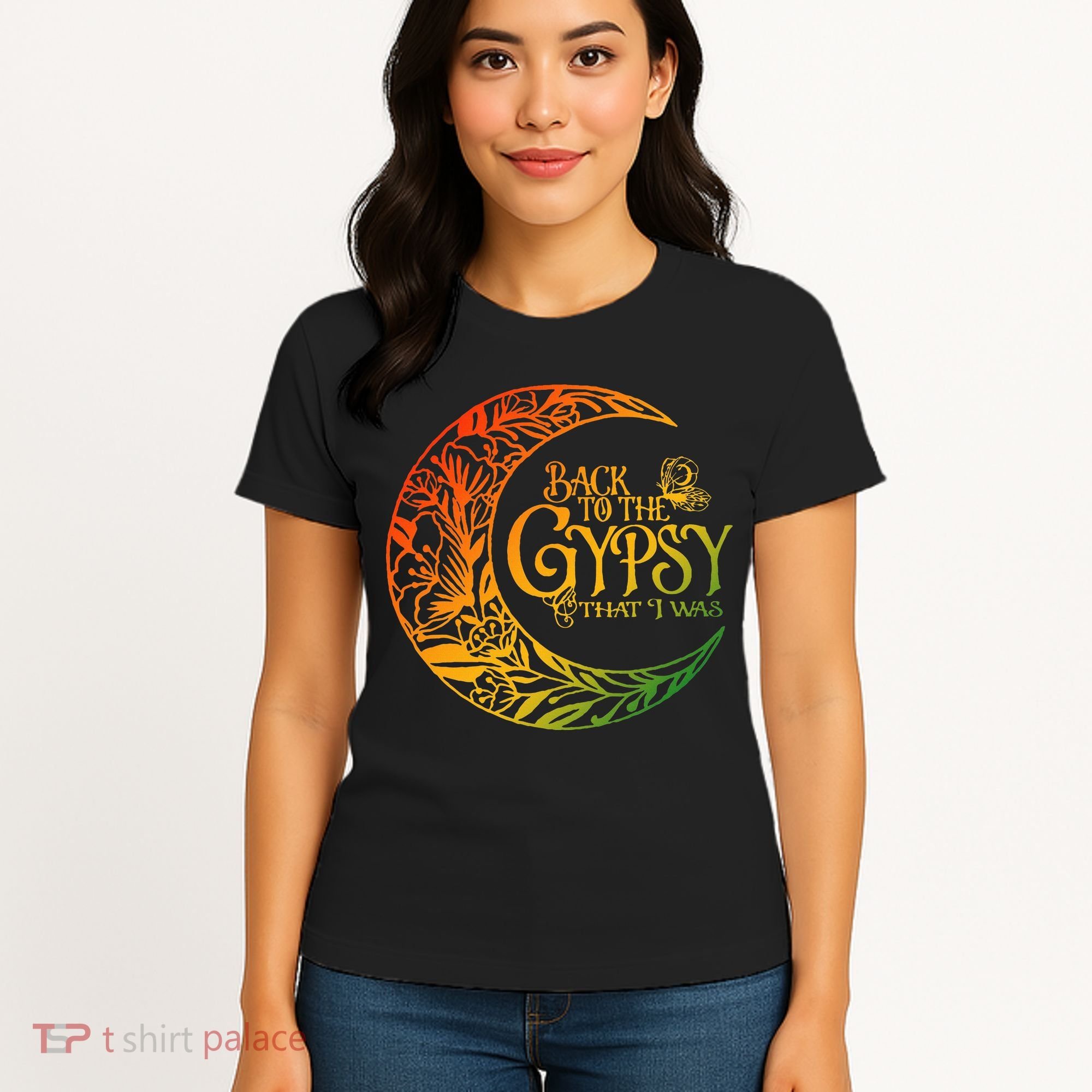 Back To The Gypsy That I Was Apparel Women's T-Shirt