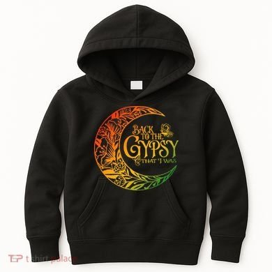 Back To The Gypsy That I Was Apparel Kids Hoodie