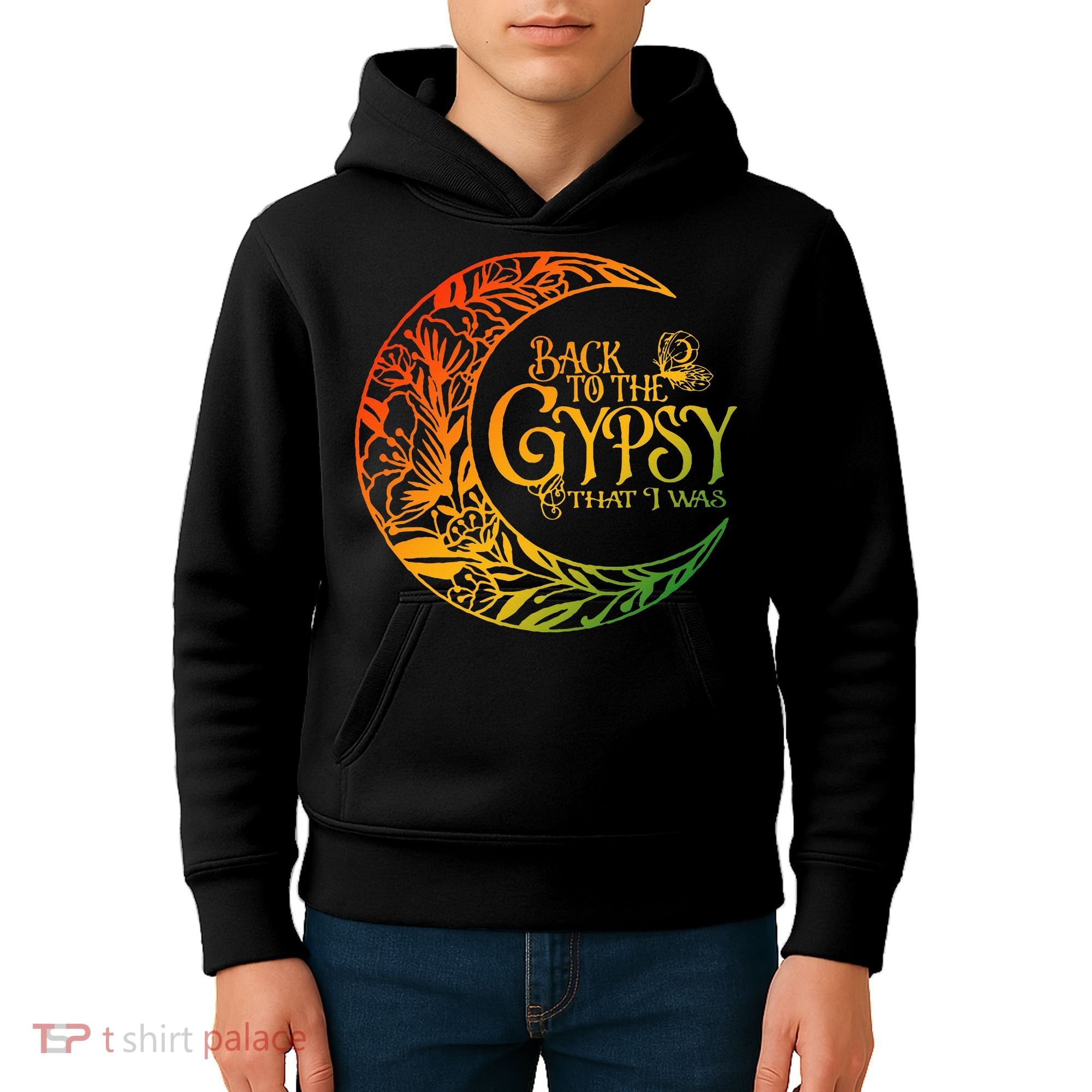 Back To The Gypsy That I Was Apparel Kids Hoodie
