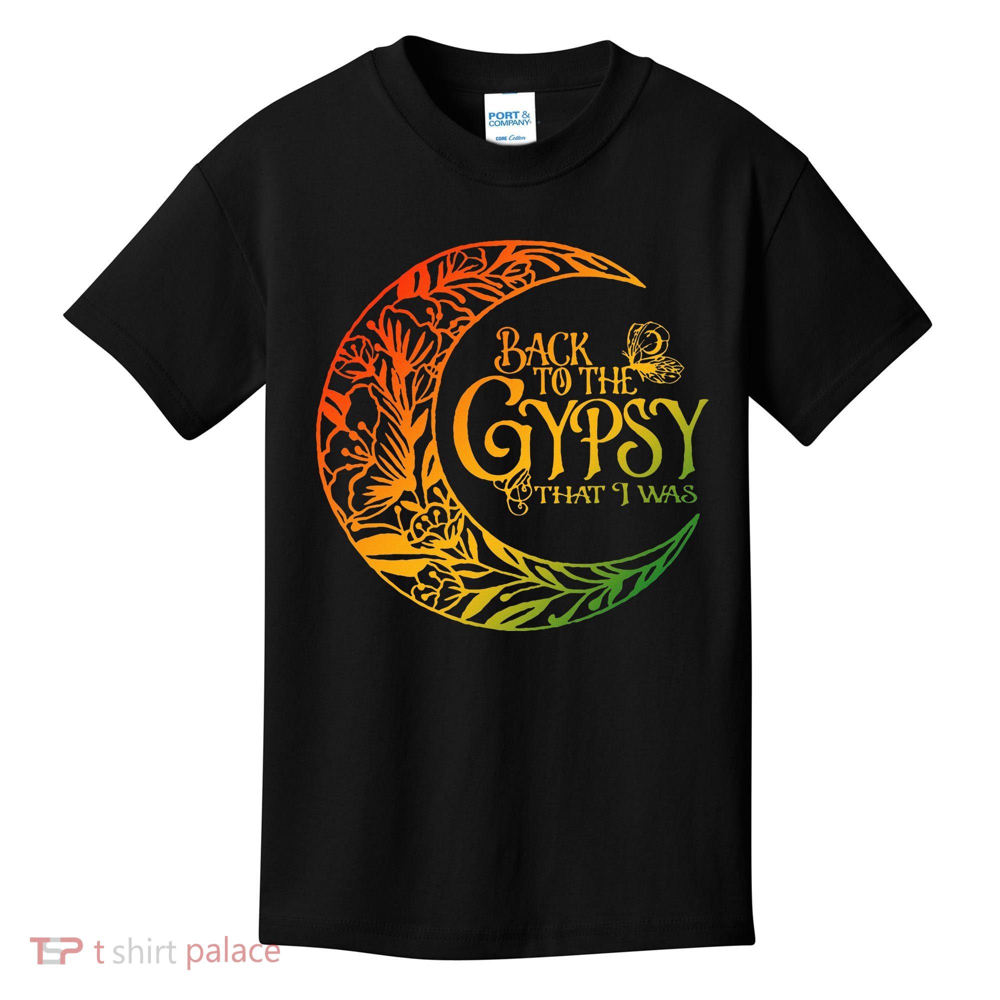 Back To The Gypsy That I Was Apparel Kids T-Shirt