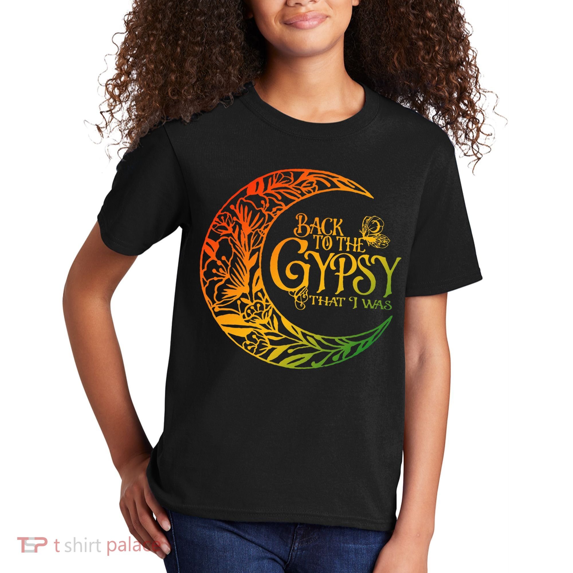 Back To The Gypsy That I Was Apparel Kids T-Shirt