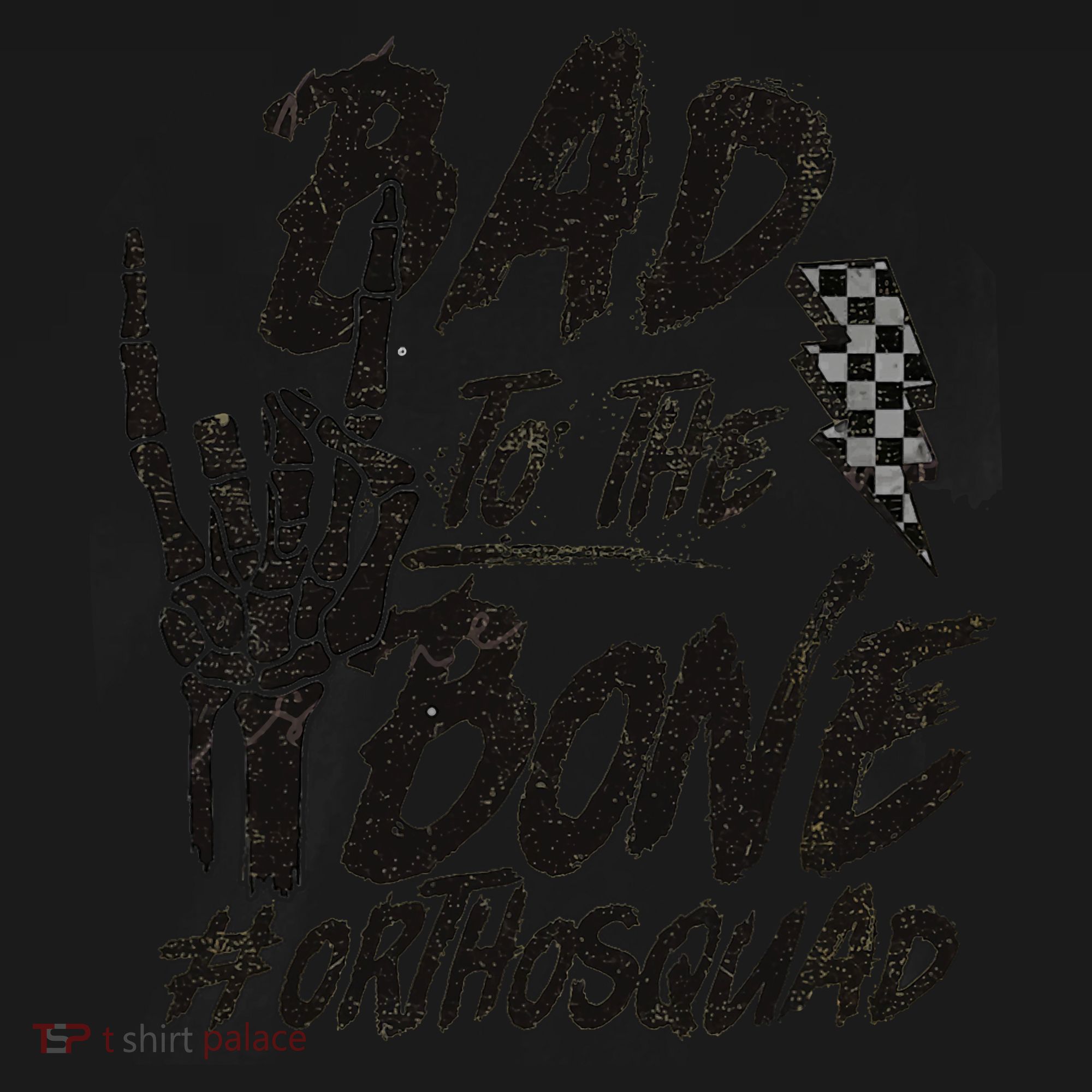 Bad To The Bone Ortho Squad Orthopedic Nurse Trauma Nurse Backpack