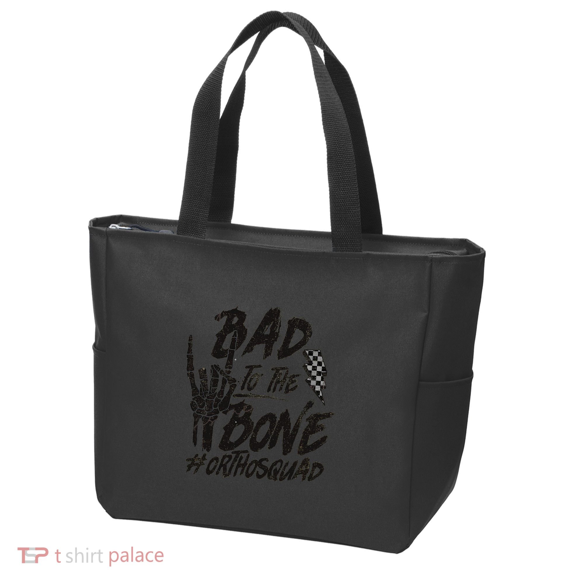Bad To The Bone Ortho Squad Orthopedic Nurse Trauma Nurse Tote Bag