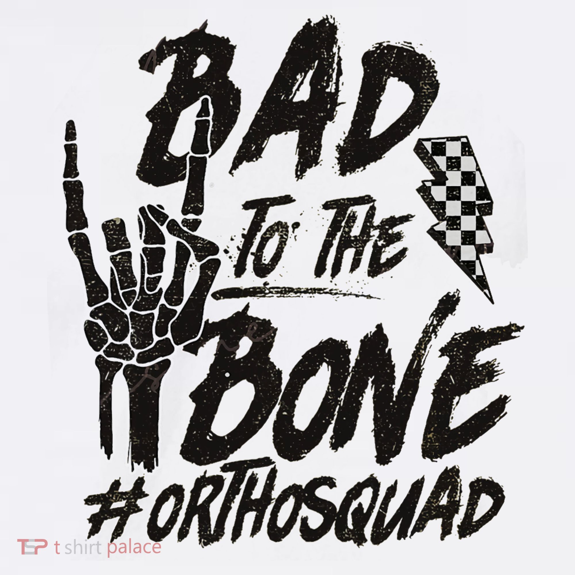 Bad To The Bone Ortho Squad Orthopedic Nurse Trauma Nurse Long Sleeve Shirt