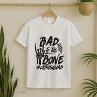 Bad To The Bone Ortho Squad Orthopedic Nurse Trauma Nurse T-Shirt thumb 2