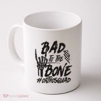 Bad To The Bone Ortho Squad Orthopedic Nurse Trauma Nurse Coffee Mug thumb 0