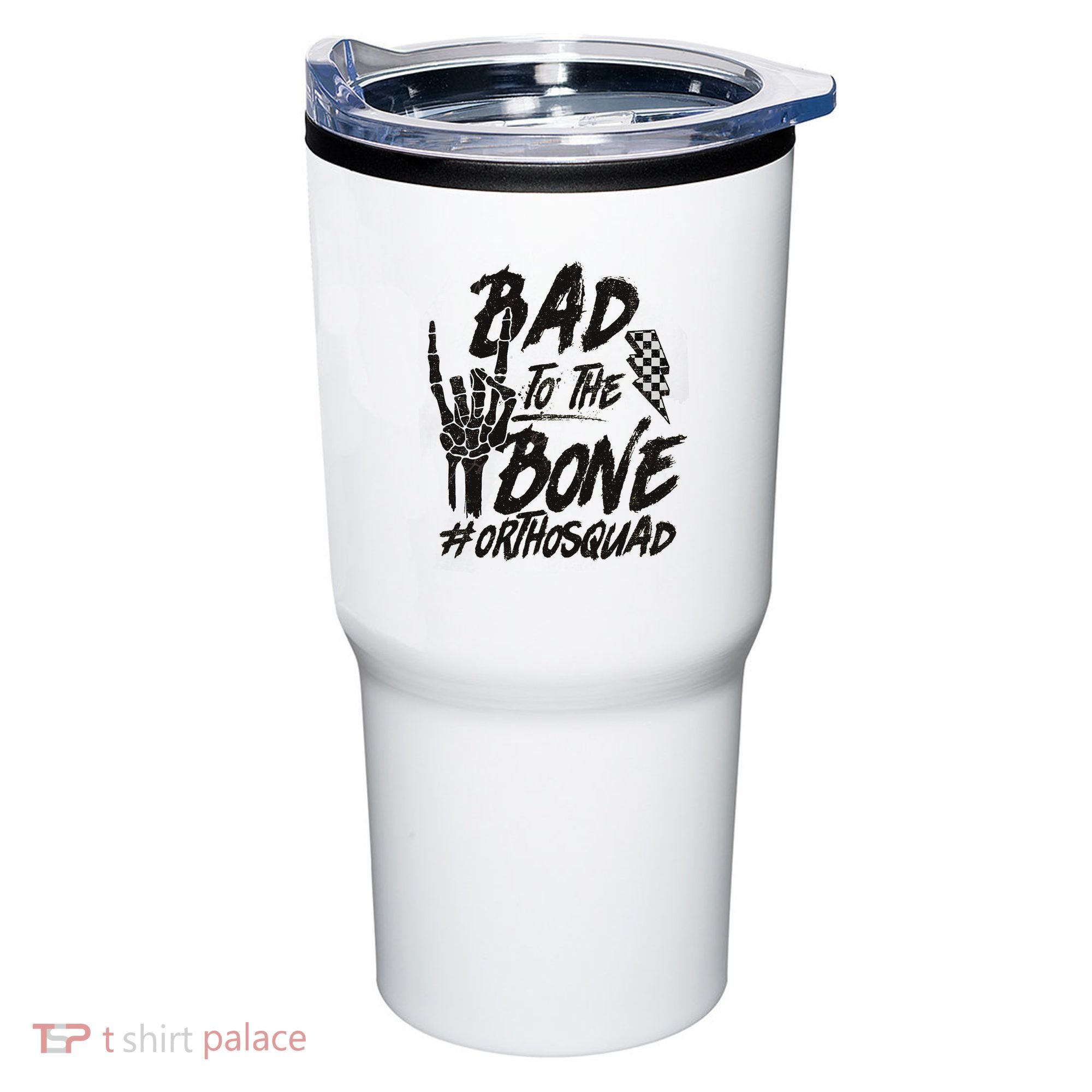 Bad To The Bone Ortho Squad Orthopedic Nurse Trauma Nurse Tumbler